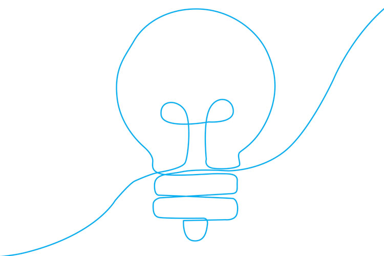 Graphic of a light bulb