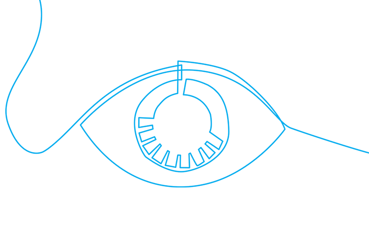 Graphic of an eye