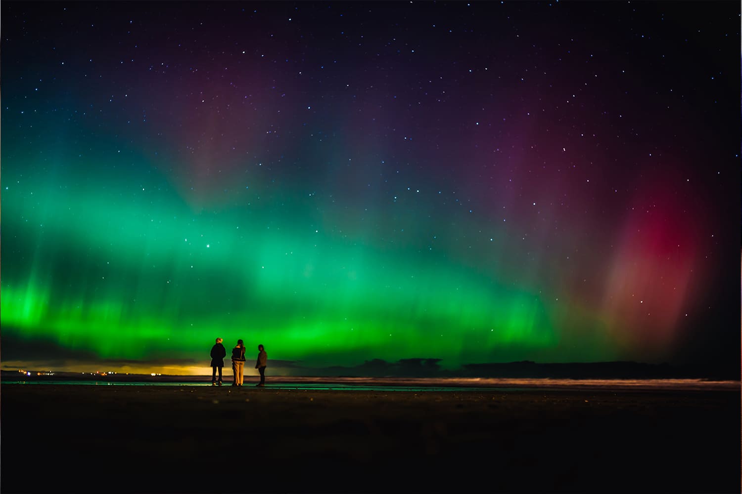The aurora from St Andrews