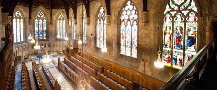 St Salvator's Chapel interior