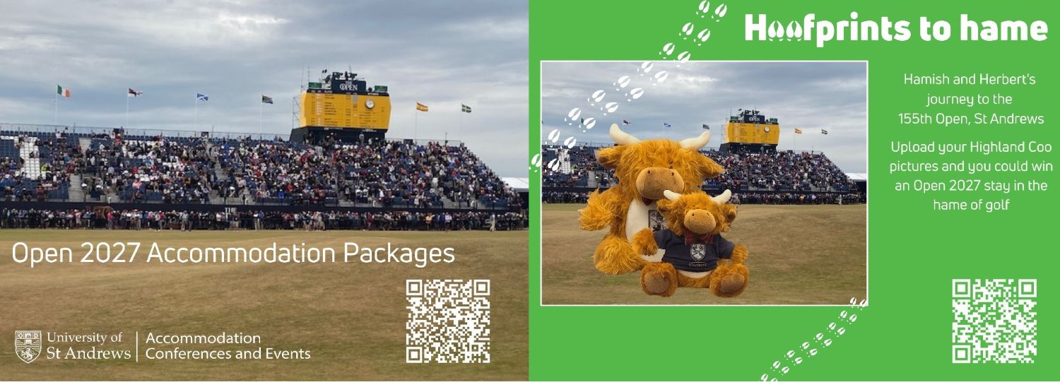Open 2027 packages and Hoofprints to Hame Open competition banner