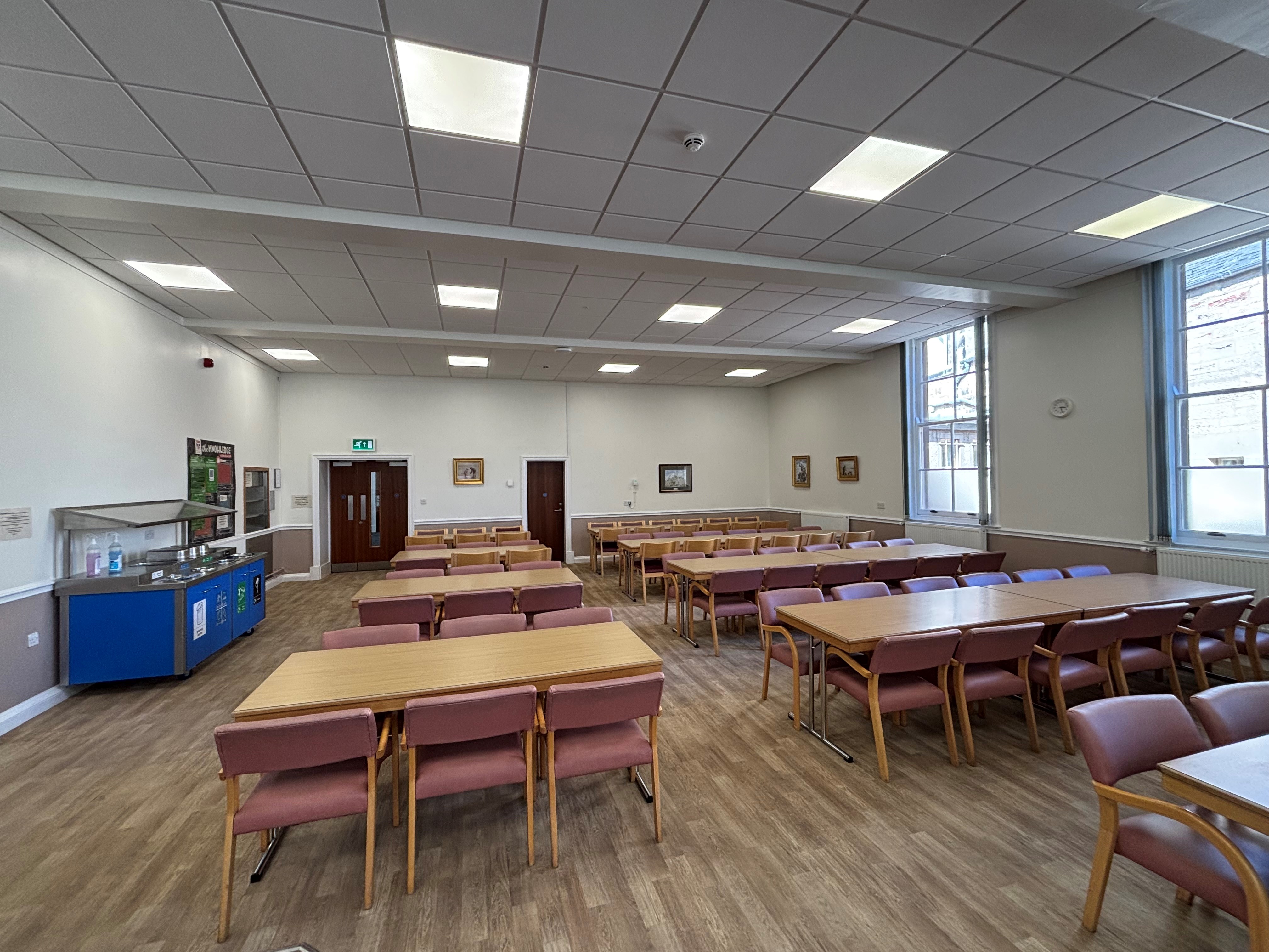 Dining room in John Burnet Hall