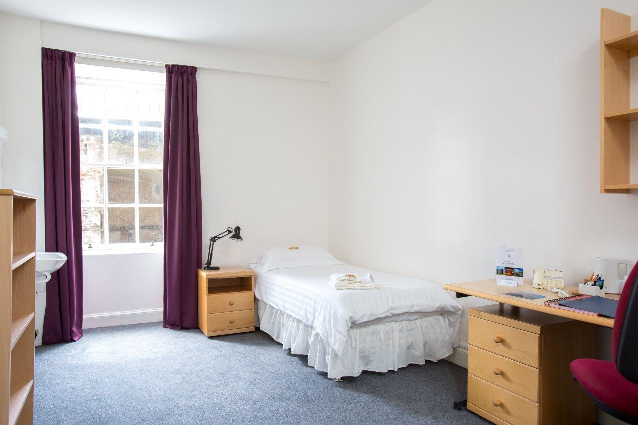 Bedroom in McIntosh Hall