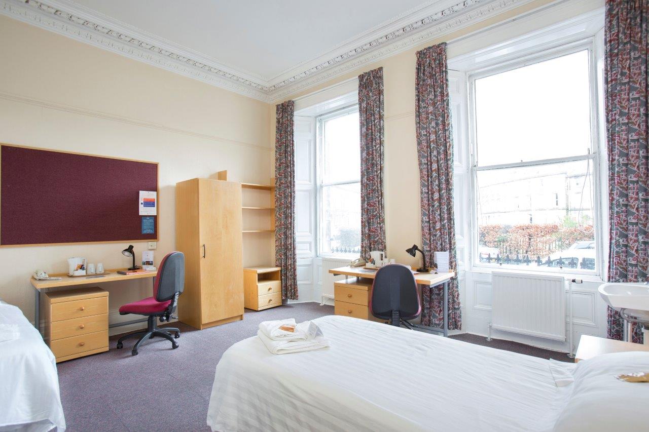 Shared bedroom in McIntosh Hall