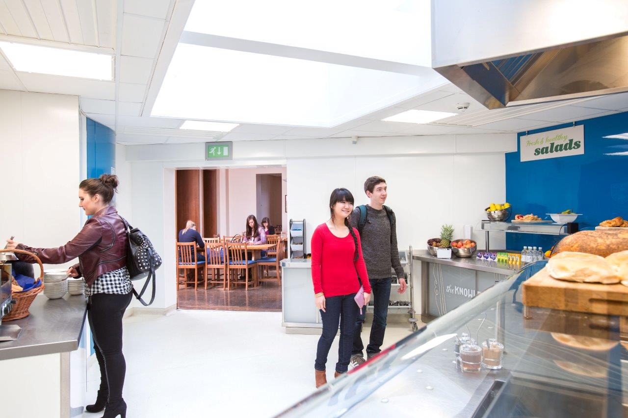 Cafeteria in McIntosh Hall