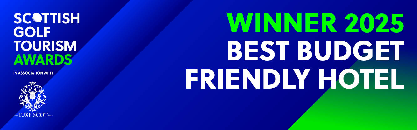 Scottish Golf Tourism Awards Winner Best Budget Friendly Hotel 2025