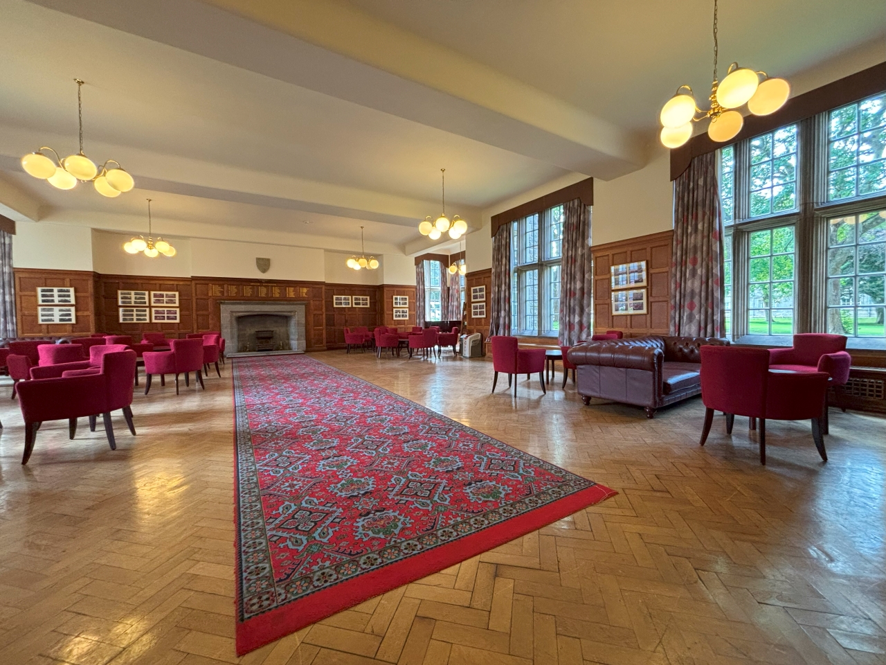 Common room in St Salvator's Hall