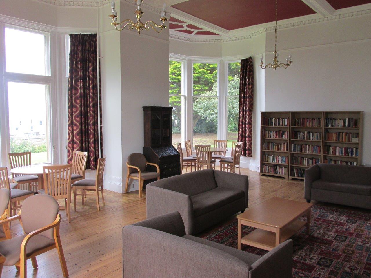 Common room in University Hall