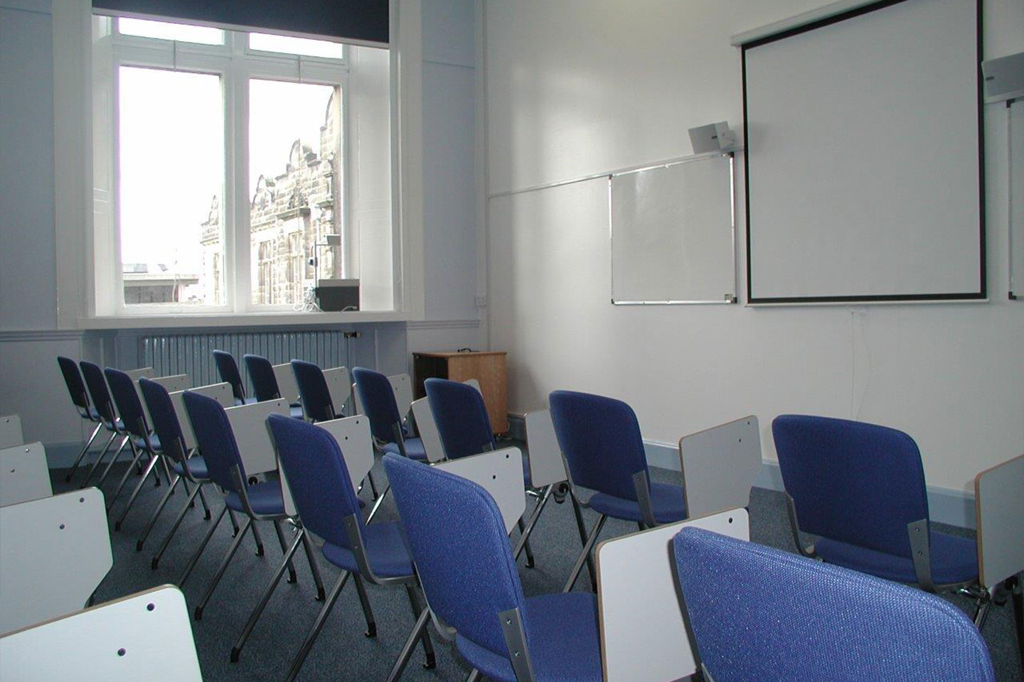 Lecture room in United College Quadrangle