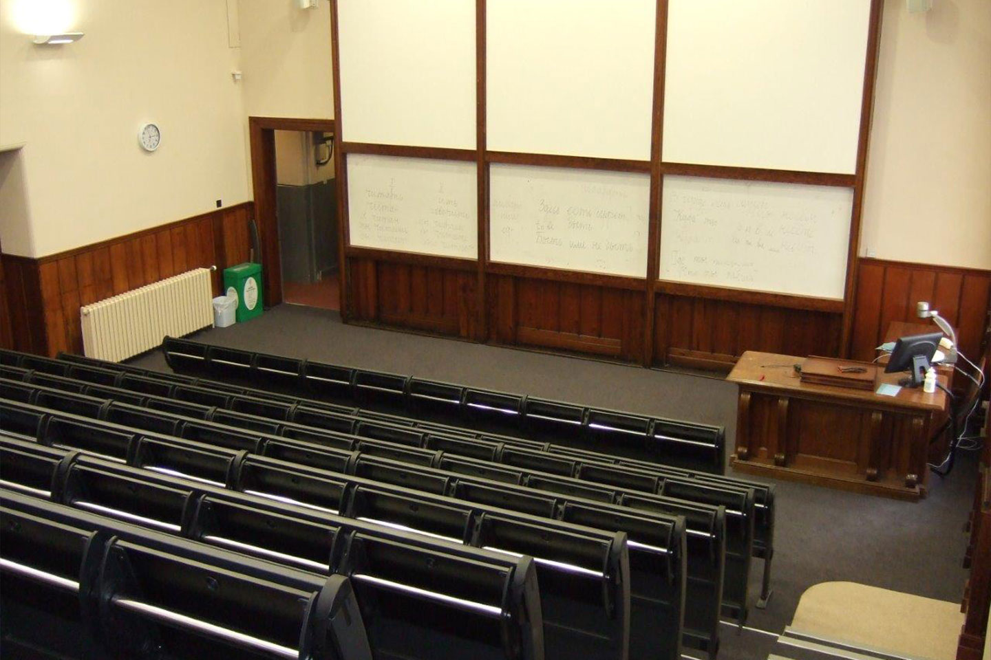 Lecture theatre in School VI at United College Quadrangle