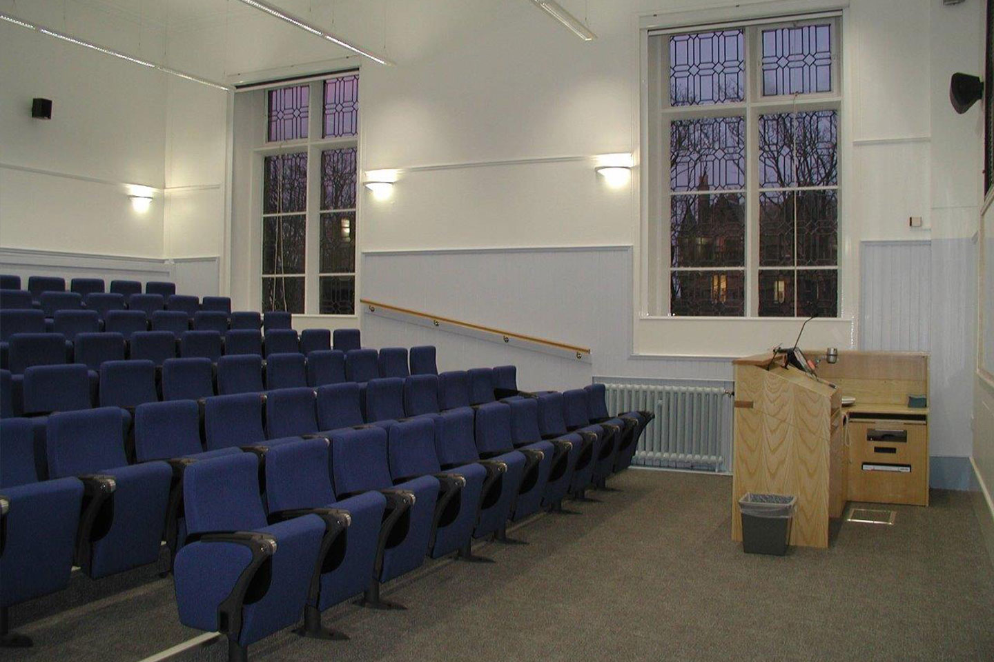 Lecture theatre in School I at United College Quadrangle