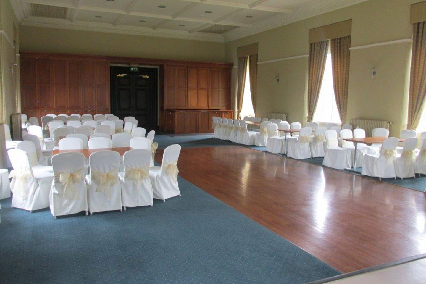Interior of Upper College Hall