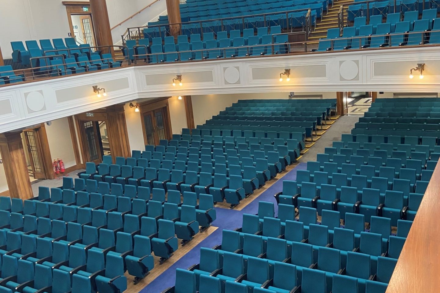 View of seating in Younger Hall