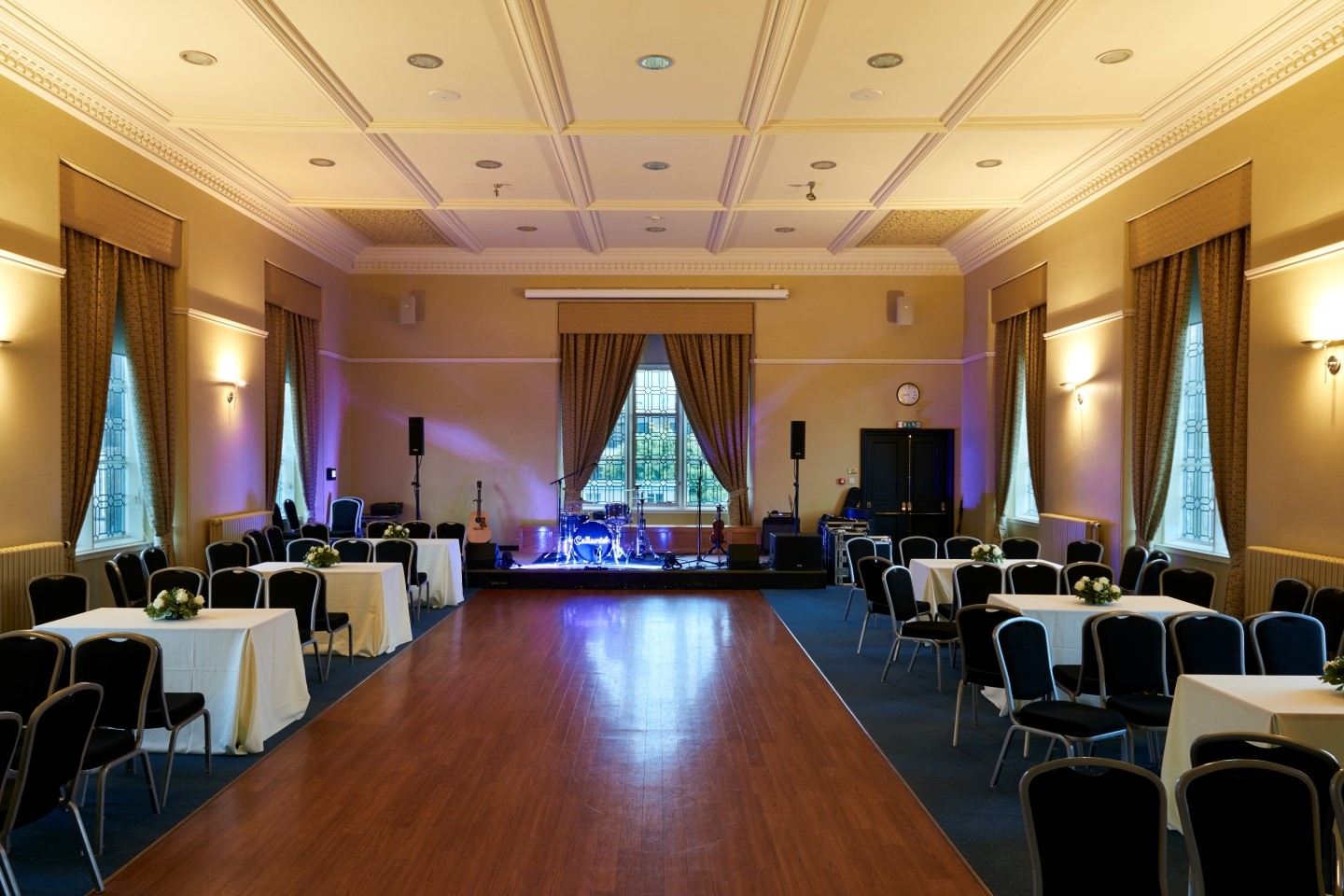 Upper College Hall set for ceilidh