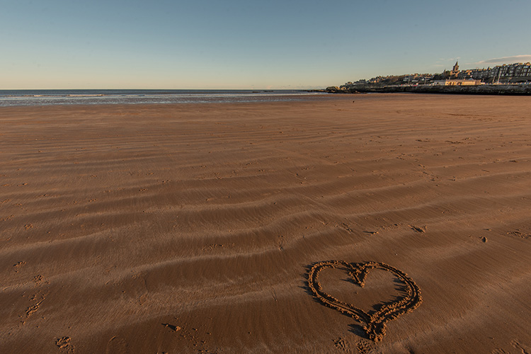 west sands view