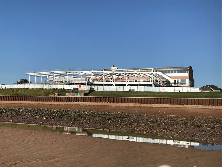SOI building frame