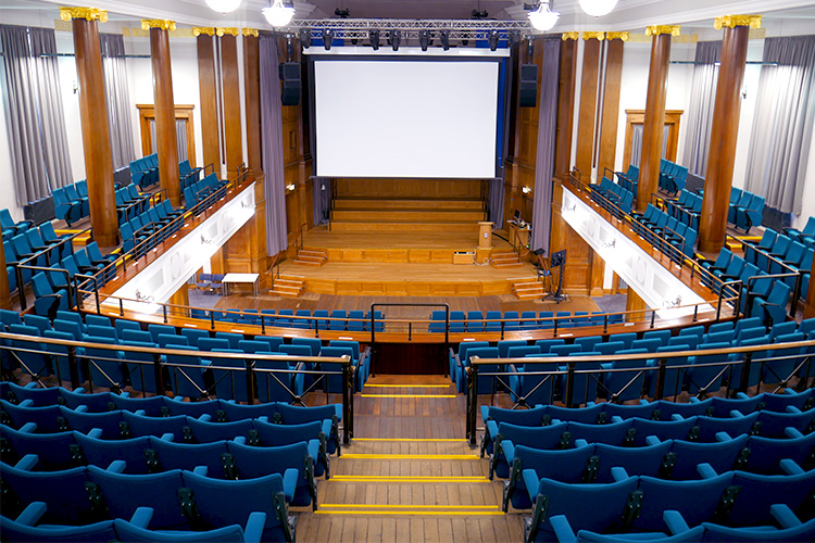Seats and stage