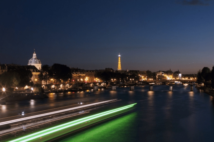 Seine at night (Paris, France)