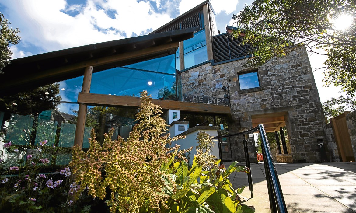 Outside of the Byre Theatre