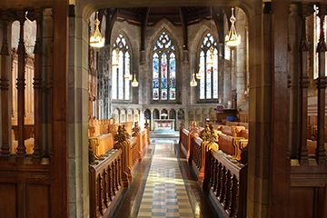 St Salvator's Chapel interior
