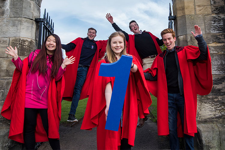 St Andrews top in Scotland for languages and linguistics