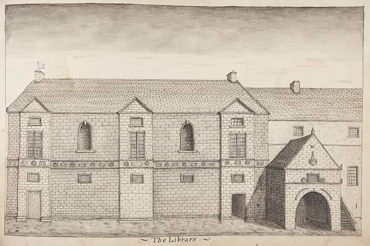 The Library by John Oliphant 1769
