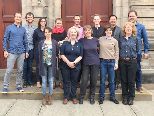 Conducting Course participants from 2017 in front of Younger Hall