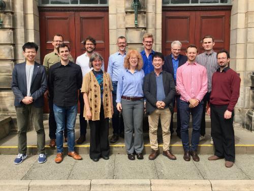 Conducting Course participants from 2018 in front of Younger Hall