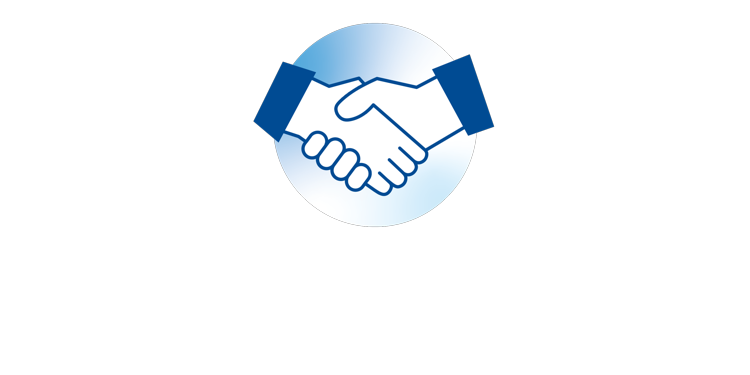 Shaking hands