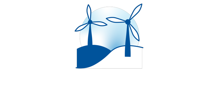 Two windmills