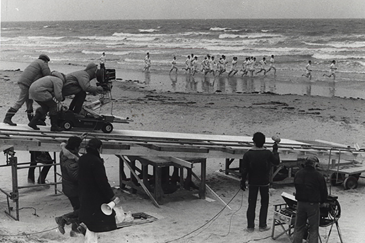 Chariots of Fire being filmed