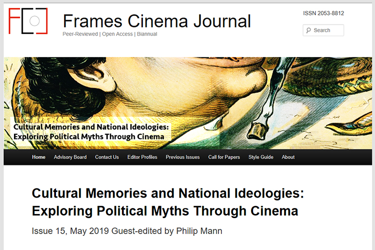 Frames Cinema Journal website