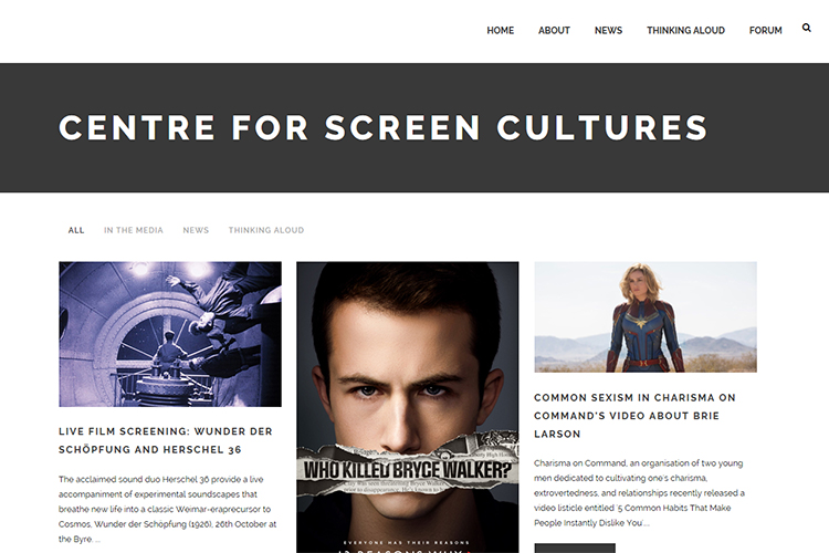 Snapshot of website