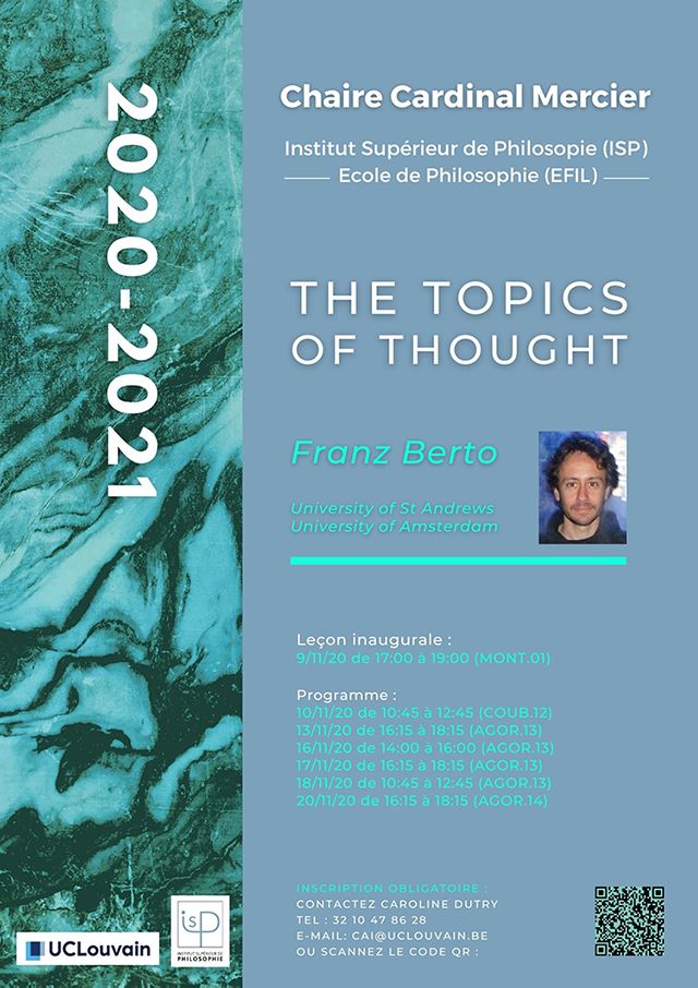 Poster of lecture series 2020-21