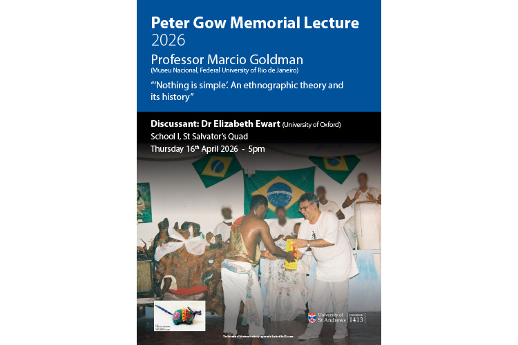Peter Gow Memorial Lecture 2026