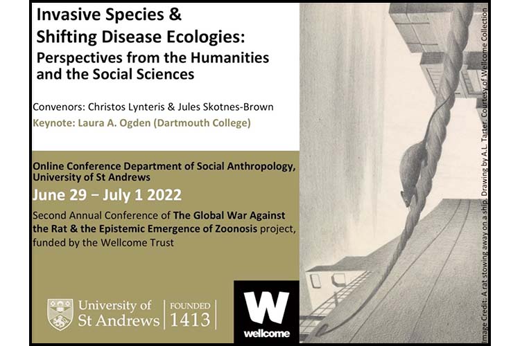 Register for Invasive Species and Shifting Disease Ecologies Conference