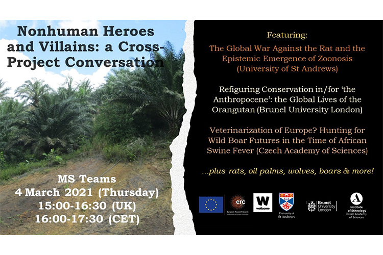 "Nonhuman Heroes and Villains: A Cross Project Conversation" Webinar