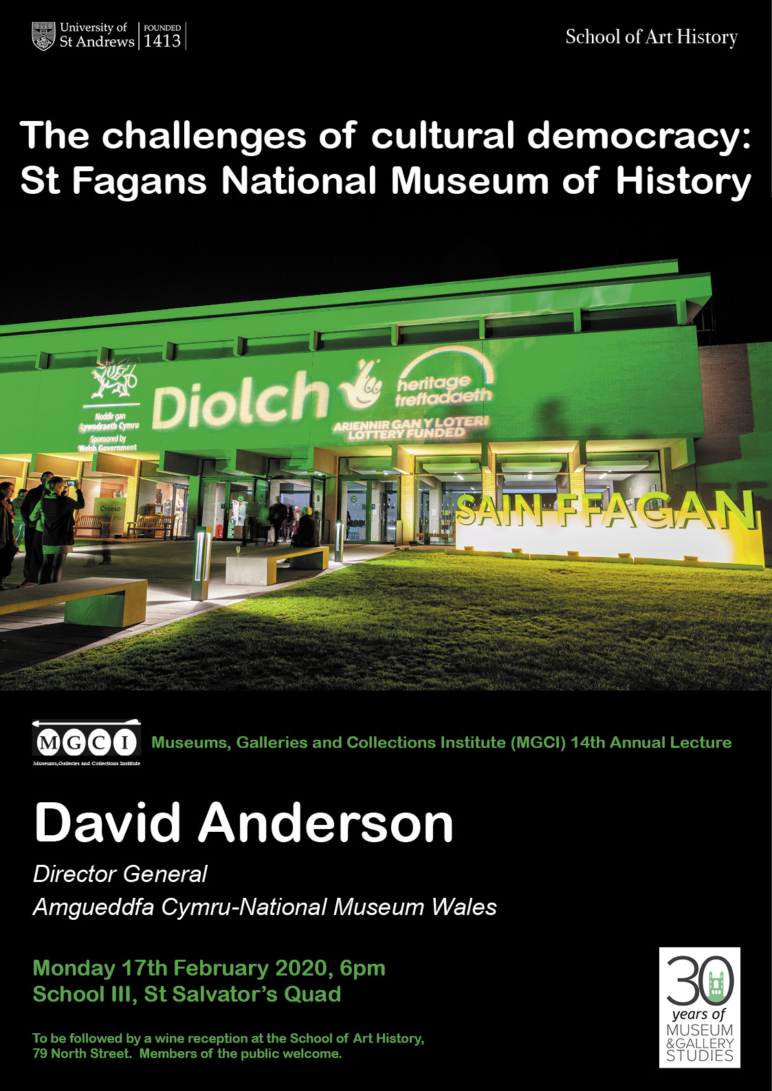 Join us on 17 February for: The challenges of cultural democracy - St Fagans National Museum of History