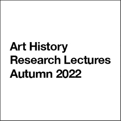 Have a look at the School of Art History's Research lecture series for Semester 1!