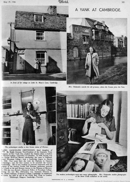 Lenia Kouneni publishes "Jacqueline Dawson Chittenden: A Forgotten Classical Scholar", October 2021