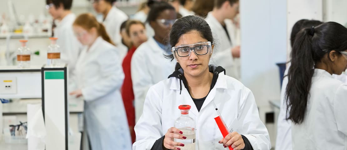 Chemistry students