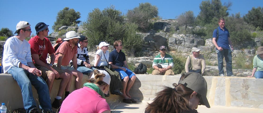 students on a field trip