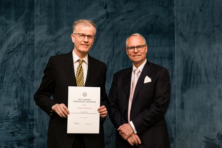 New member of the Norwegian Academy of Science and Letters
