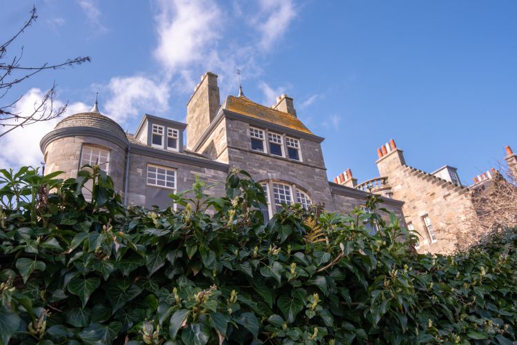 Castle House with ivy