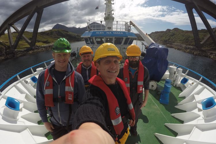 Blue Carbon researchers