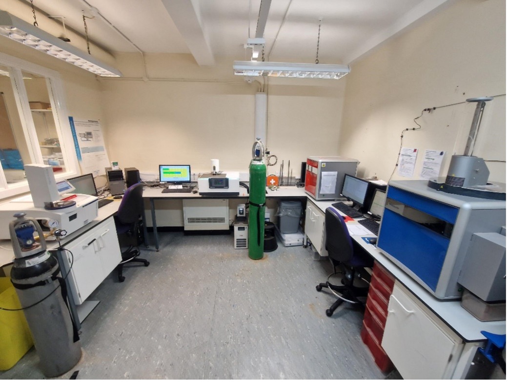 Analytical laboratory space