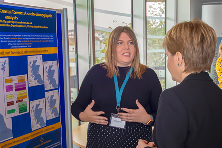 SGSD staff and students welcome Scotland&rsquo;s First Minister