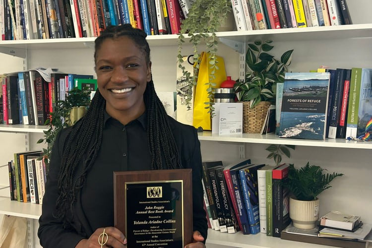 Dr Ariadne Collins wins ISA John Ruggie Annual Best Book Award