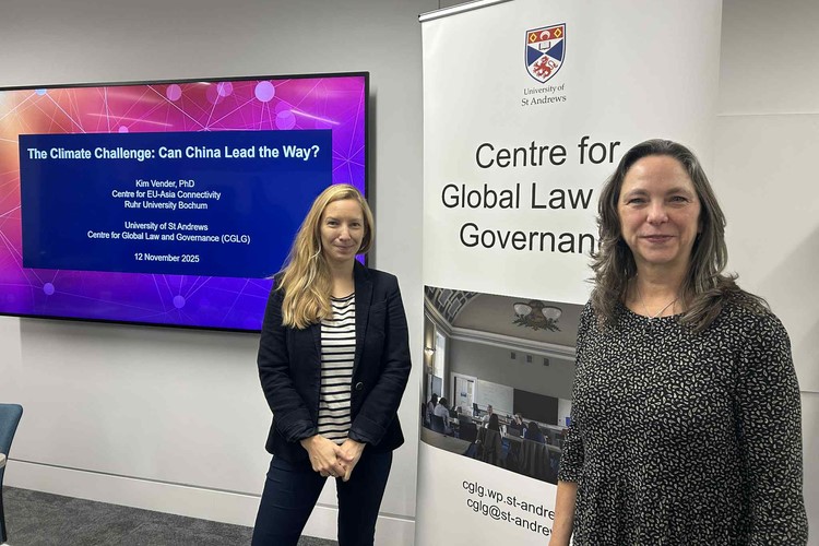 Dr Kim Vender Delivers Lecture on China and Climate Leadership