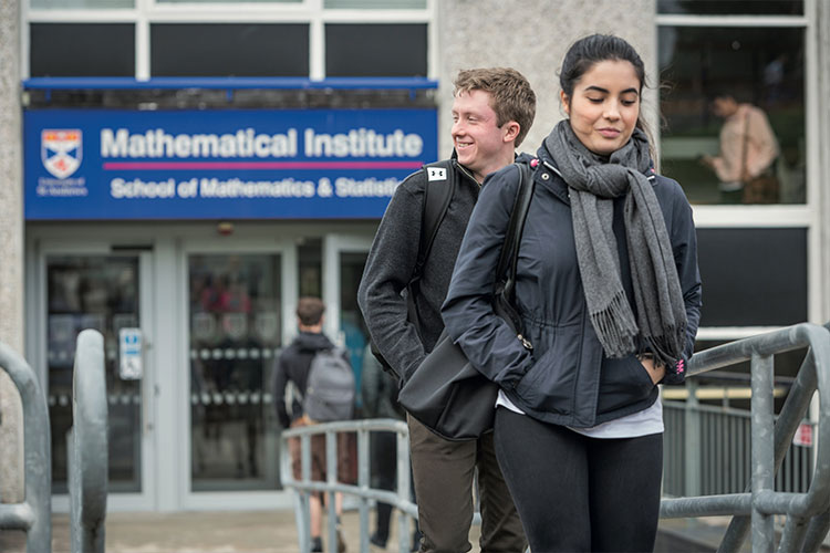 Students outside school of maths